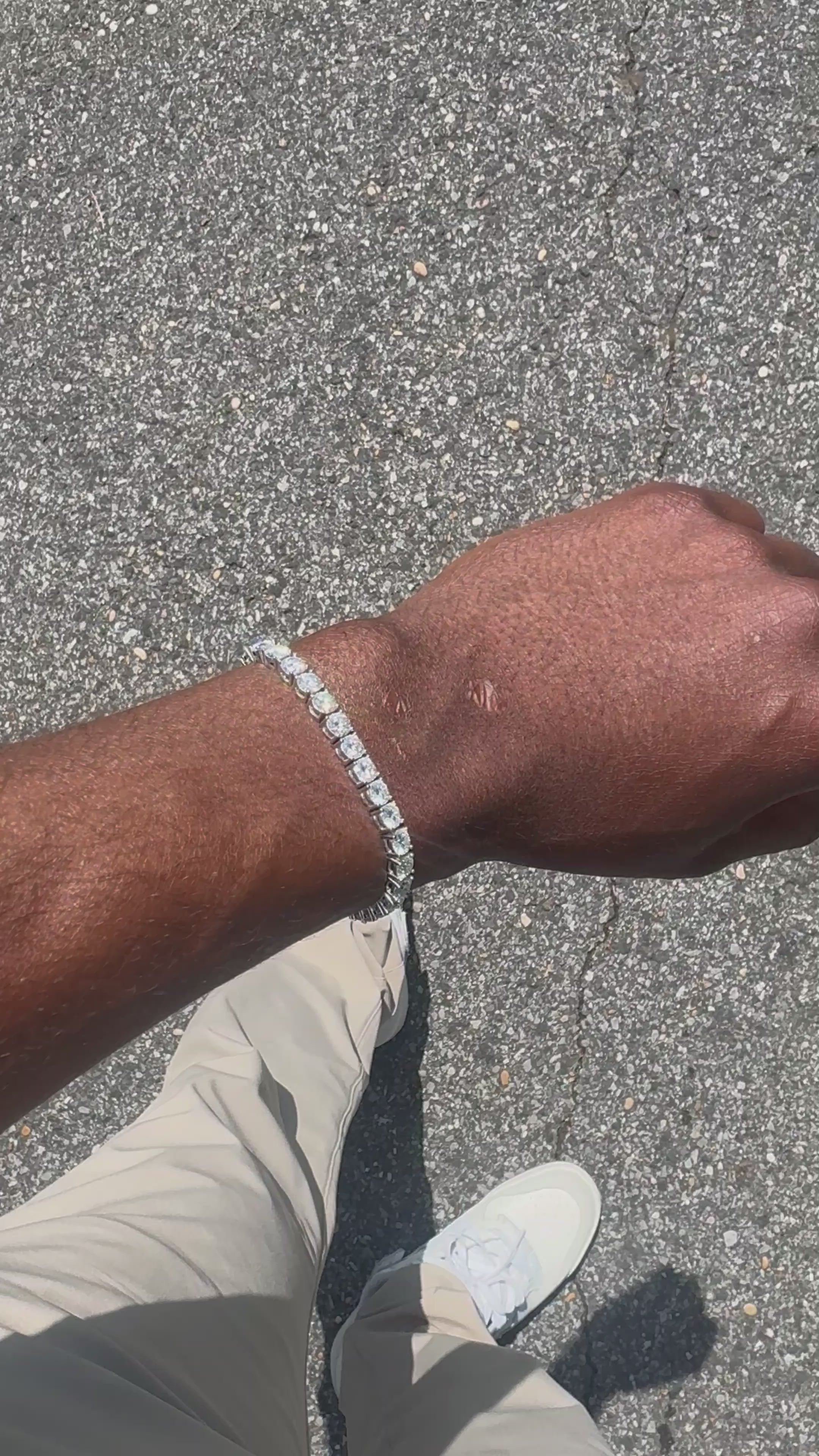 XO 5mm Tennis Bracelet™ | 925 Sterling Silver | Moissanite