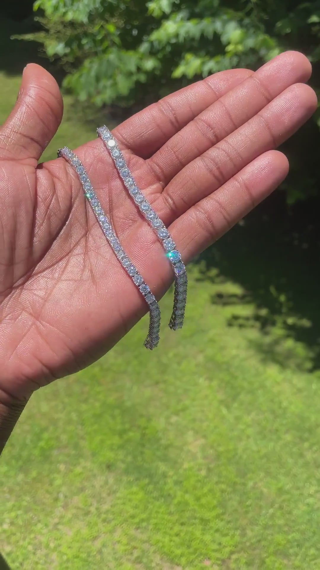 XO 4mm Tennis Bracelet™ | 925 Sterling Silver | Moissanite