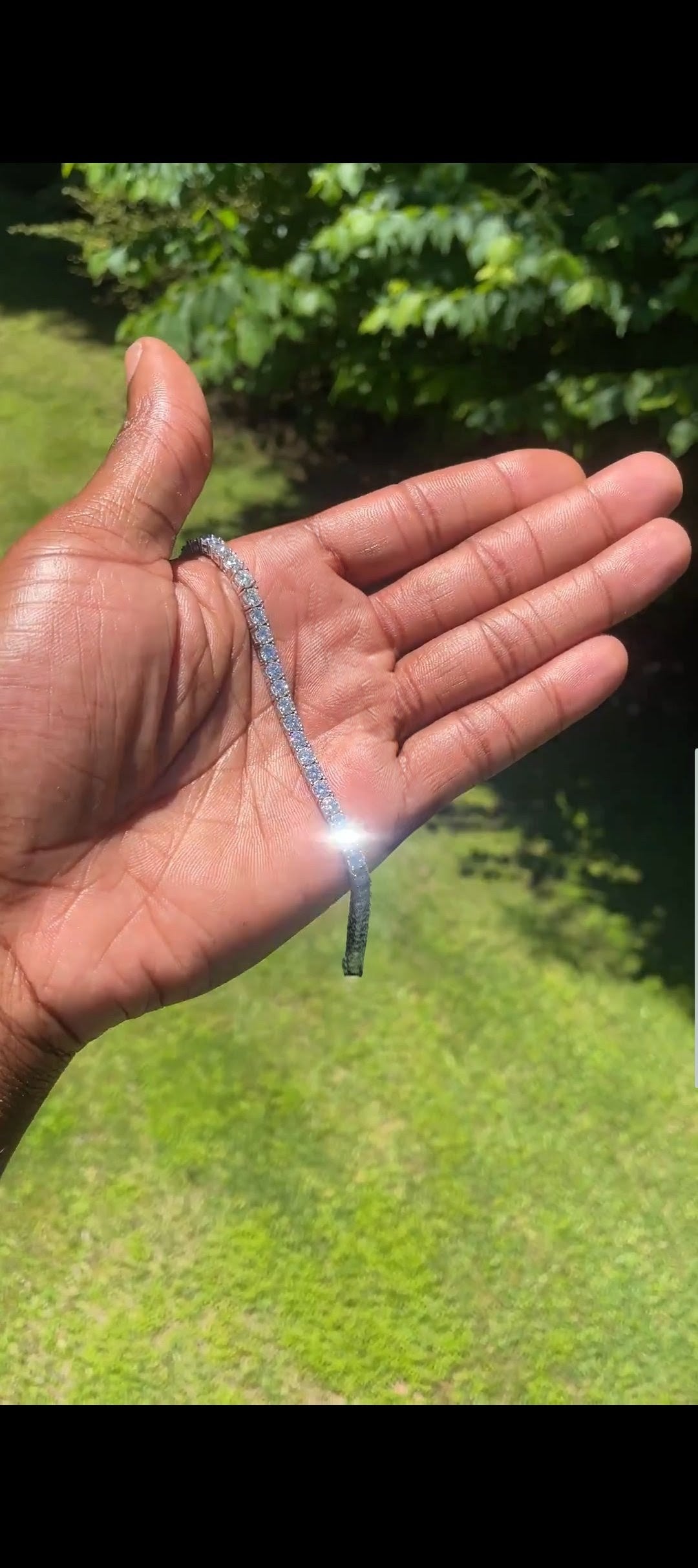 XO 4mm Tennis Bracelet™ | 925 Sterling Silver | Moissanite
