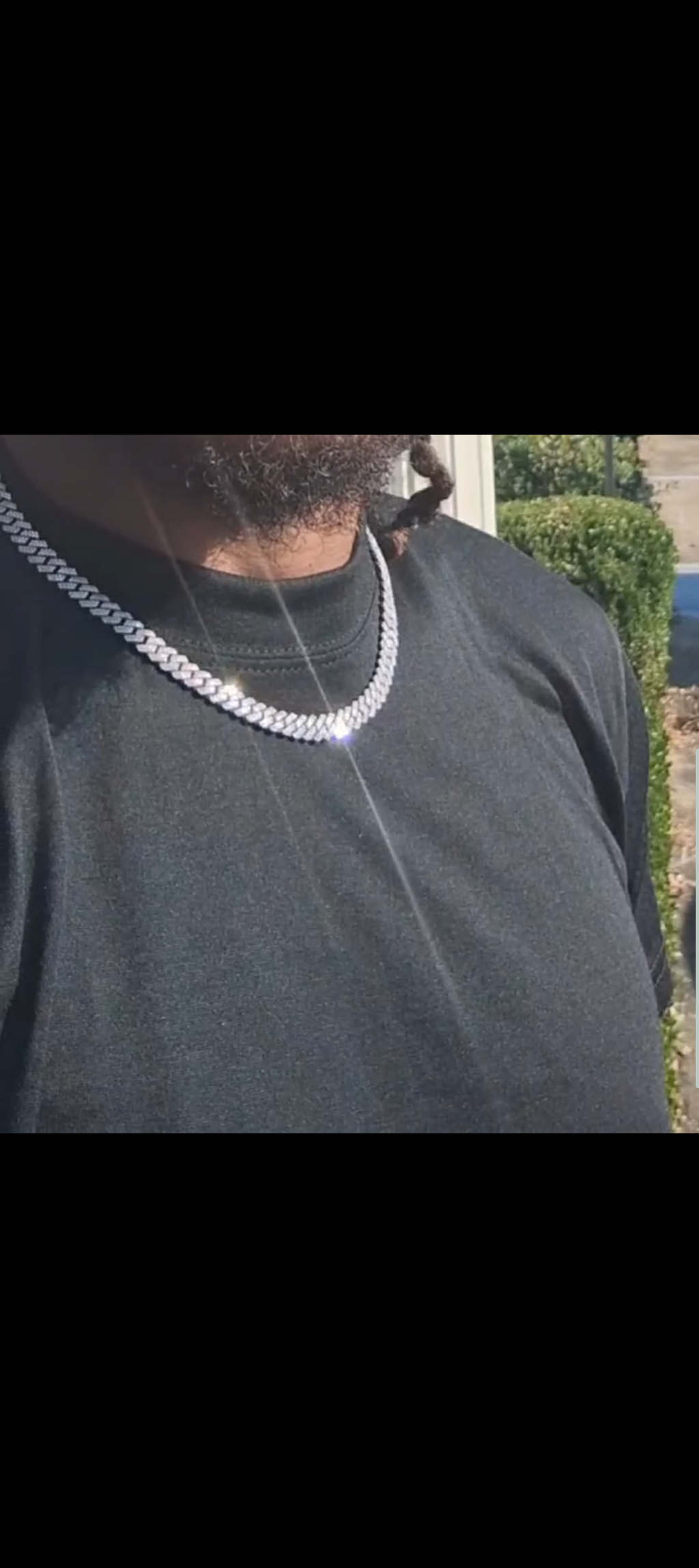 XO Classic Cuban™ 8mm | Solid 925 Silver | VVS Moissanite Iced Cuban Link (5-Layer Shield)